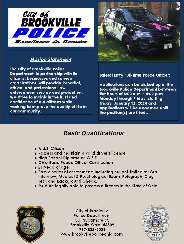 Recruitment Flyer 2024