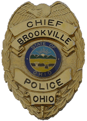 Brookville Chief of Police Badge
